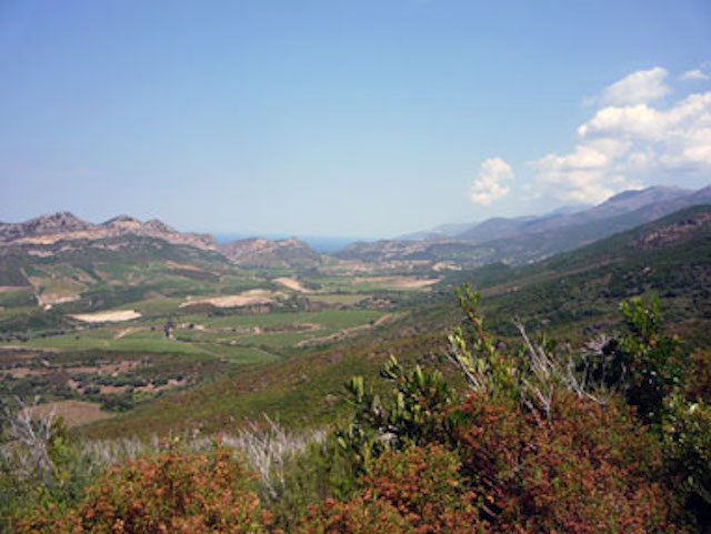 Yves Leccia, view from Patrimonio Yves Leccia, Patrimonio view
